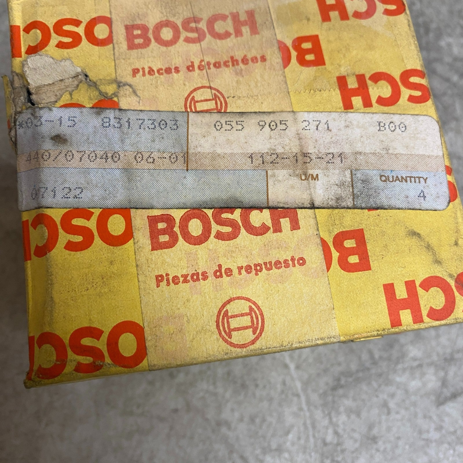 Bosch 1237121985 Distributor Pick-Up Coil 1980-1991 Volkswagen Vanagon