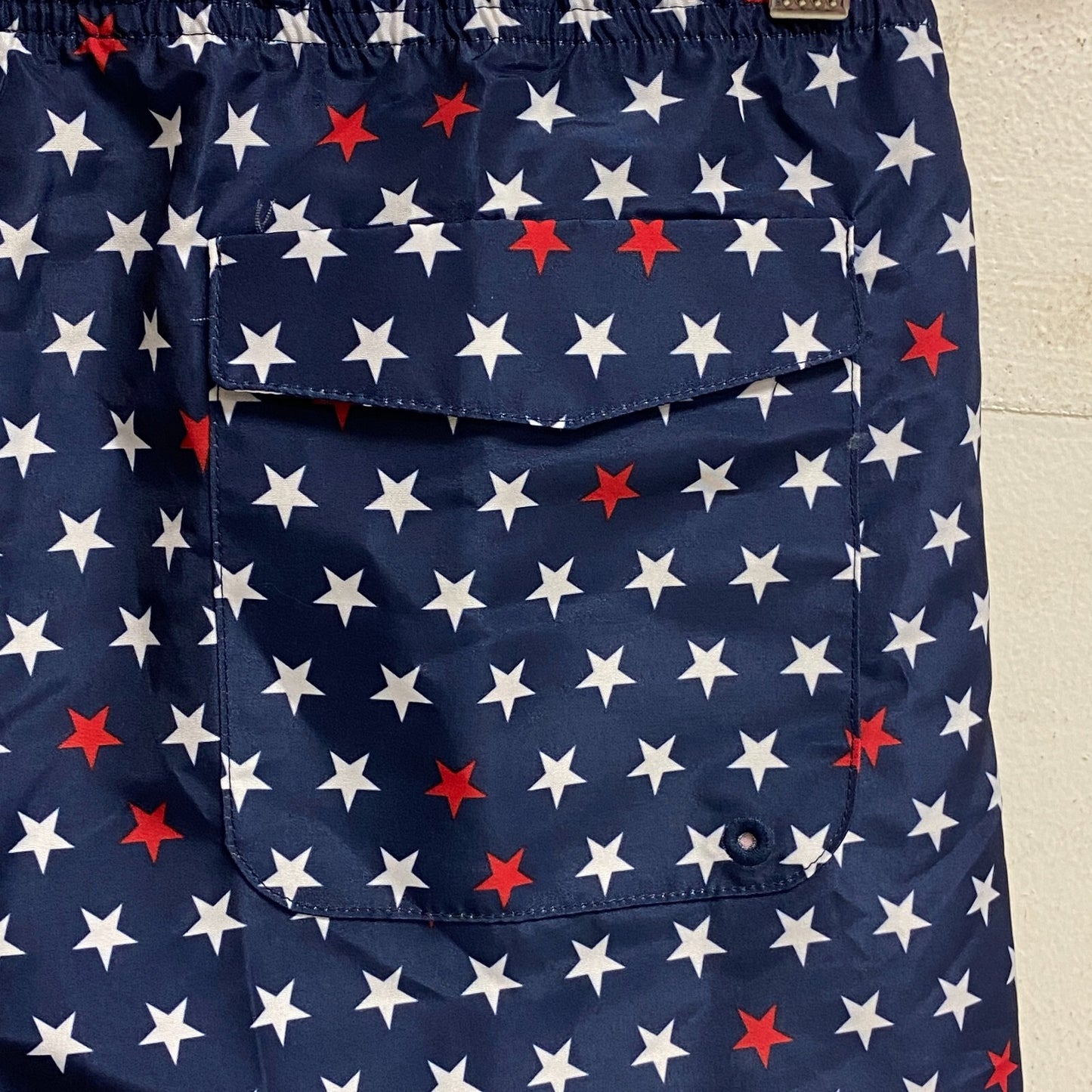 DSG Boy's Training Woven Volley Short Print University Navy Stars DAB12113PRT