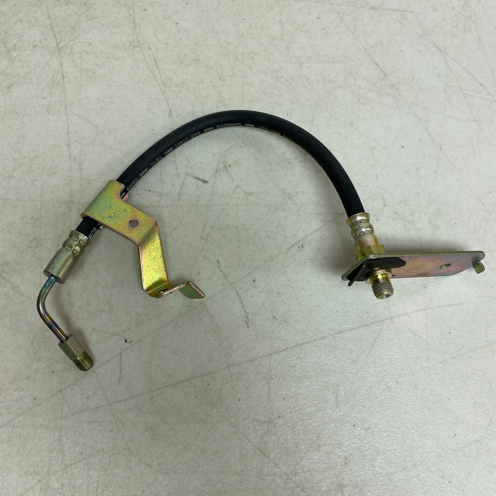 CARQUEST Brake Hydraulic Hose Assembly Black EPDM Rubber Model BHA380975