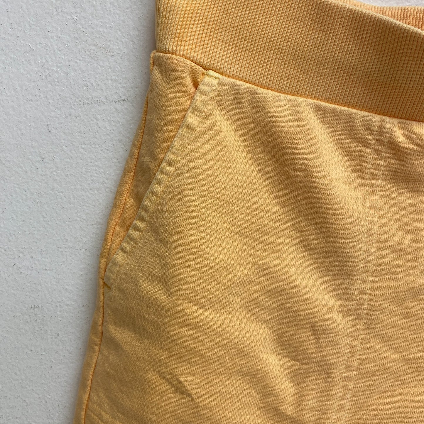 Calia Women's Relaxed High Rise Sweatshort Sunrise Orange WAX12354q BRAND NEW