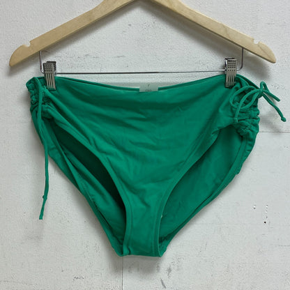 CALIA Women's Ruched Side High Raised Bottom Green Glow WSA23402