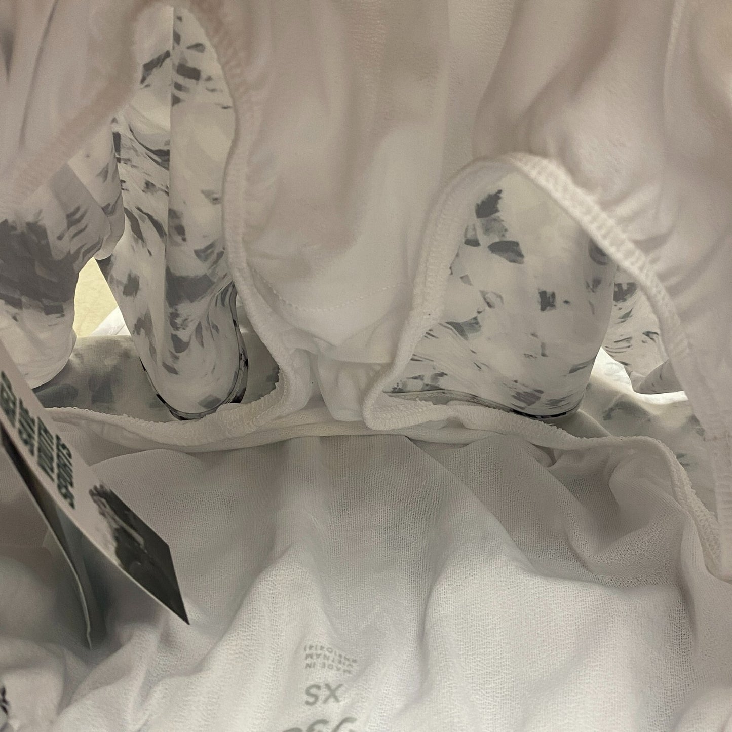 DSG Women's 3â High Rise Stride Power Surge White Shorts Summer DAW12327PRTZ