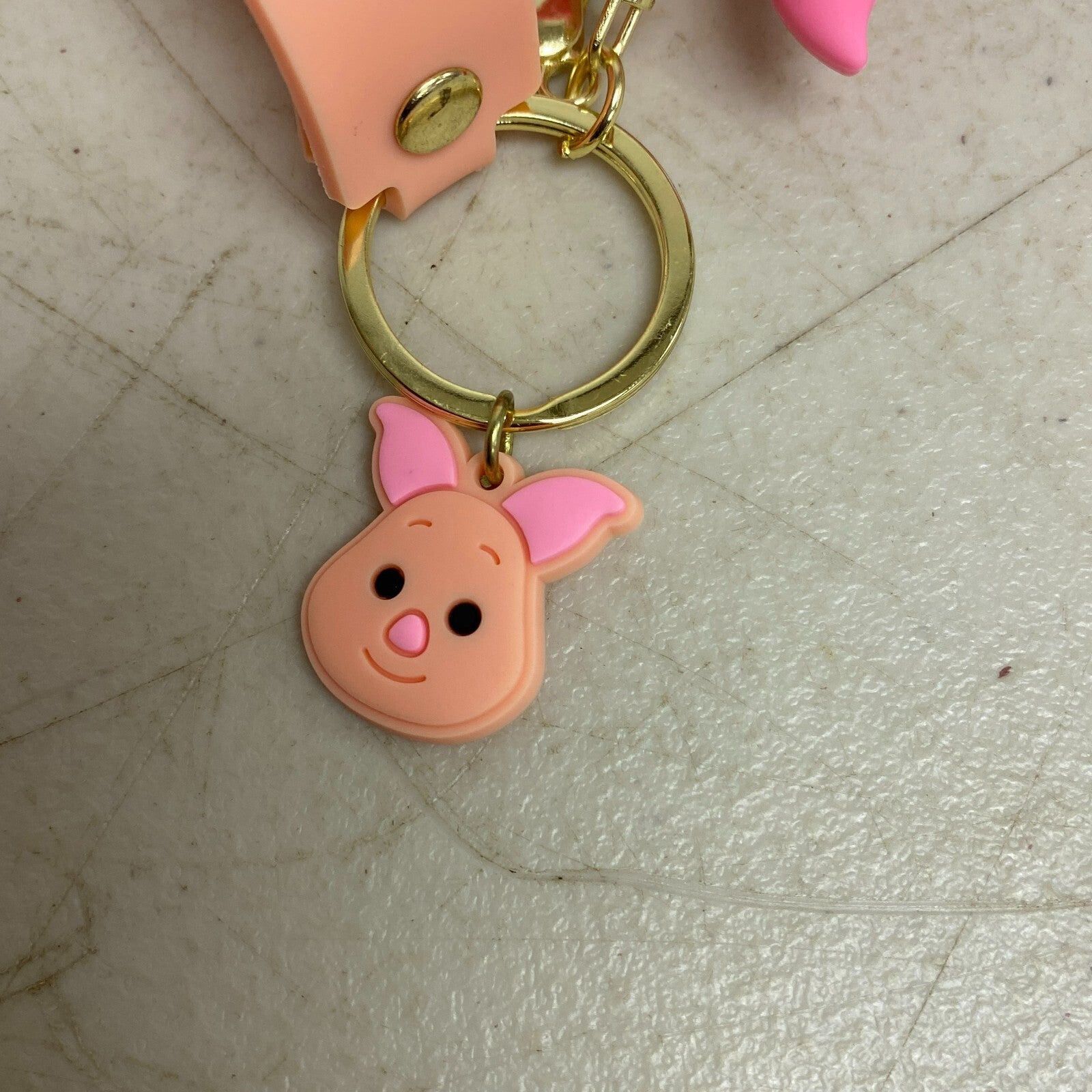 Assorted Silicone Winnie The Pooh Keychain Piglet Accessory
