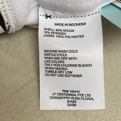 DSG Women's Swim Spaghetti Straps May Top Rush Floral Multicolor DSW2697PRT