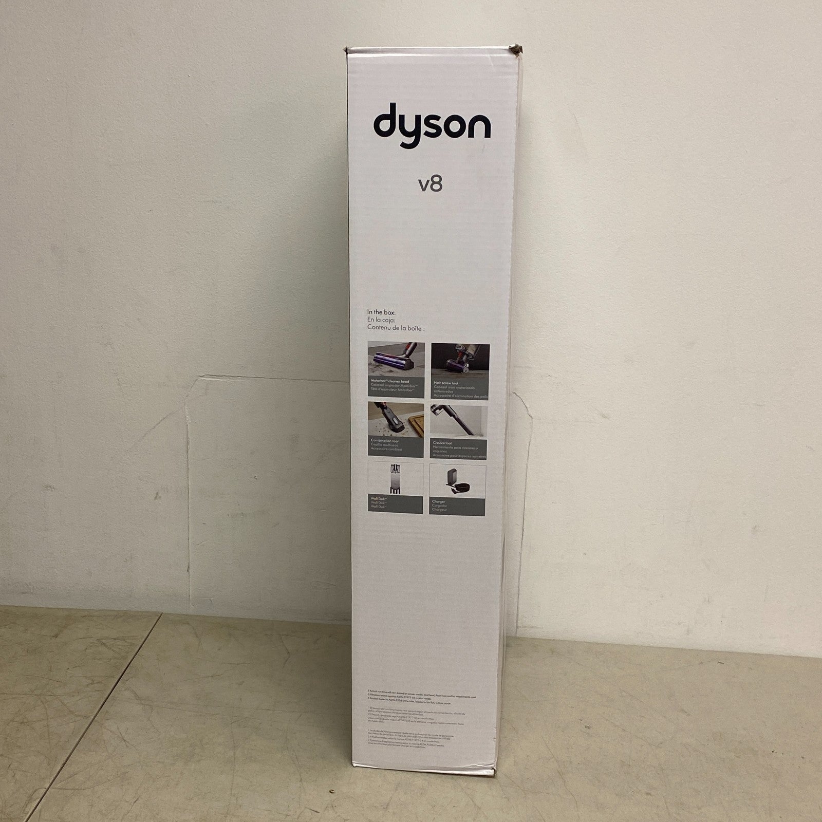 Dyson V8 Cordless Stick Vacuum Cleaner for Pet Hair Silver/Nickel 400473‑01 NEW