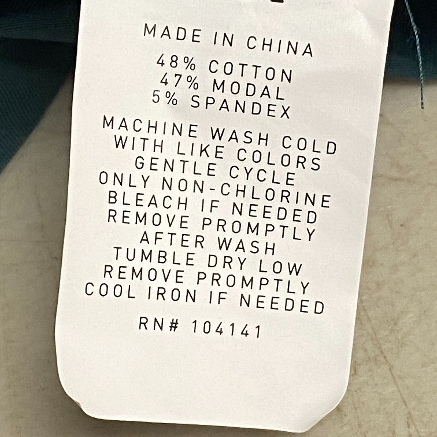 VRST Men's Essential Pocket Tee Mineral Teal MAX100354 BRAND NEW