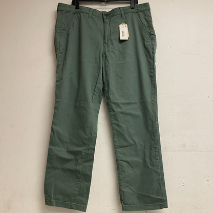 St. John's Bay Woman's Relaxed Fit Girl Pant Mid-Rise Easy Pants Size 16 Laurel