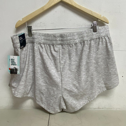 DSG Womens 3 in Performance Stride Short Pure White Heather DAW39320APRT