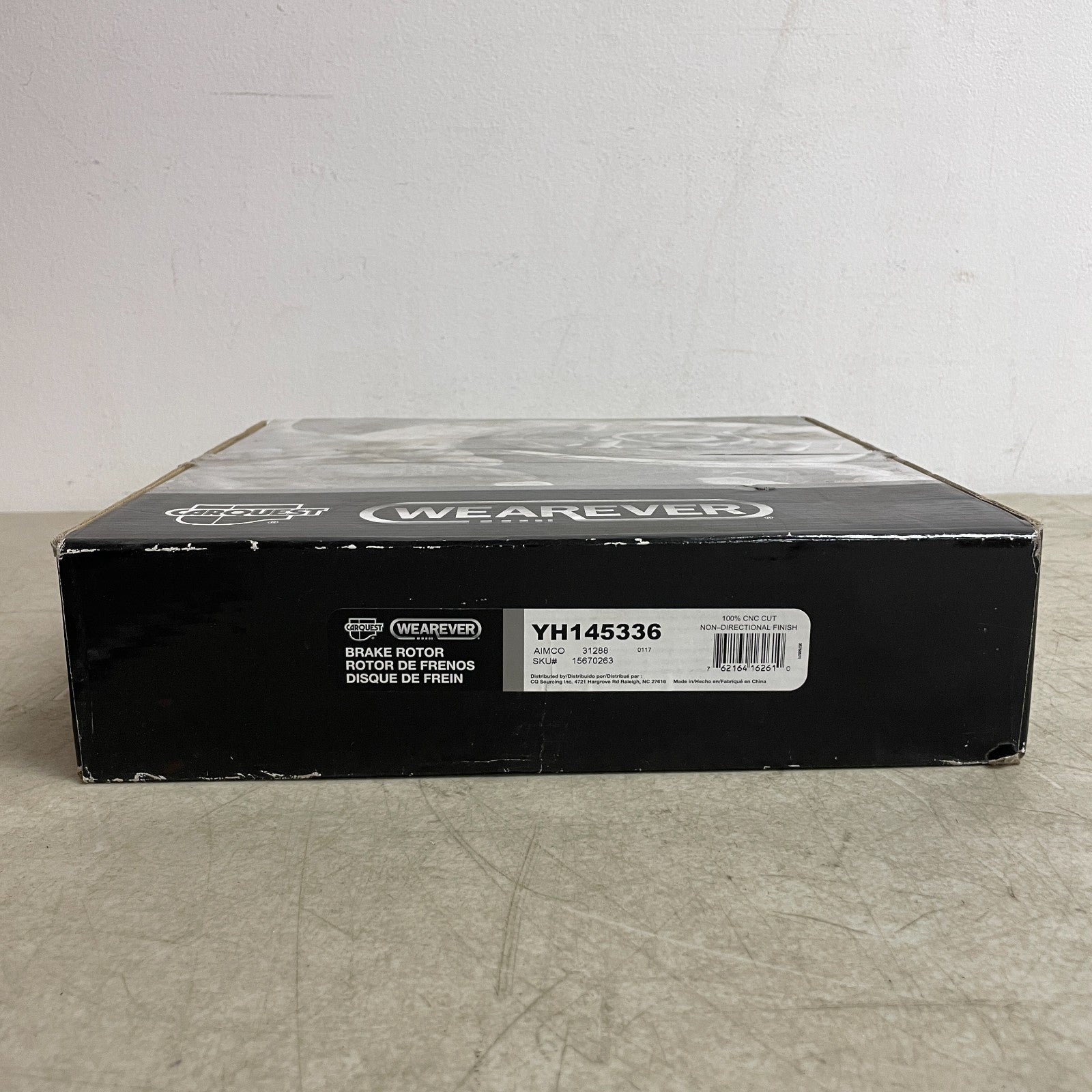 Carquest YH145336 Front Brake Rotor 11.81" Vented Fits 2000–2006 Montero