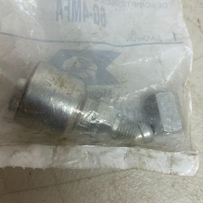 GATES MegaCrimp SAE Male Flareless Hydraulic Coupling 3/8″ Hose x 2.17″ G25510