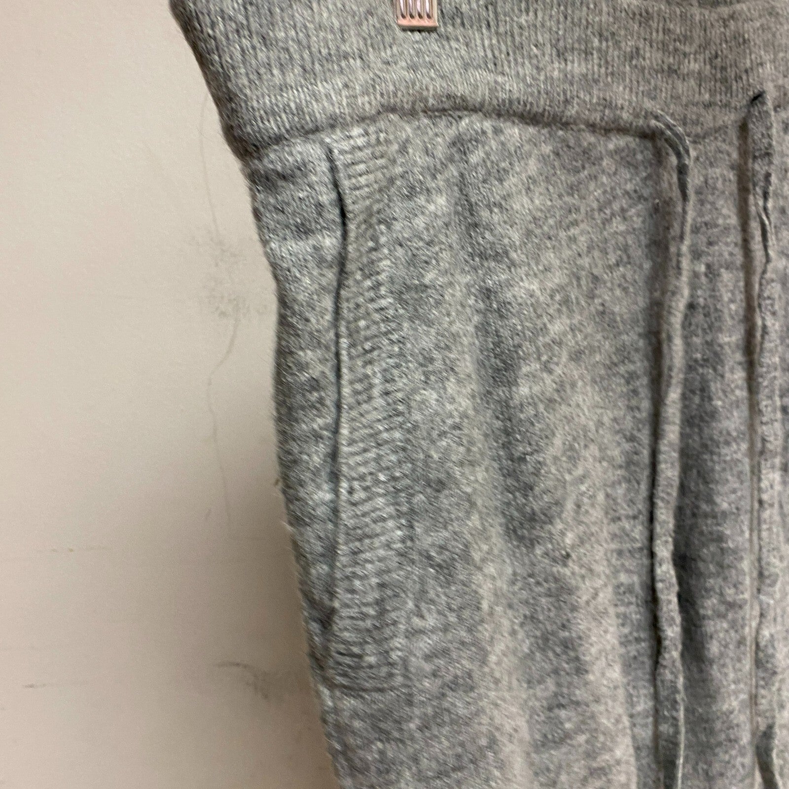 Calia Womens Sweater Jogger Light Heather Grey Solid WAX32300