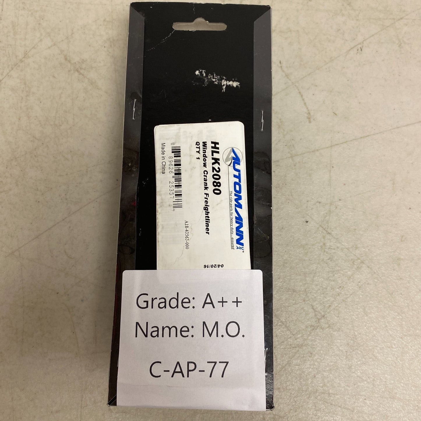 Automann HLK2080 Window Crank Handle for Freightliner FLC112 M2 Business Class