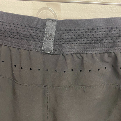 VRST Mens Enthusiast 5" Run Short Pure Black Summer Stylish Trendy MAX200443