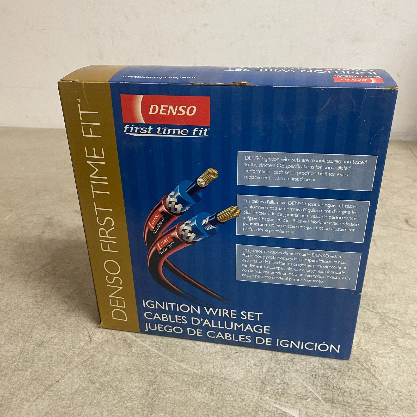 DENSO 671-6220 Spark Plug Ignition Wire Set Honda Accord 90'-93' Prelude 92'-96'