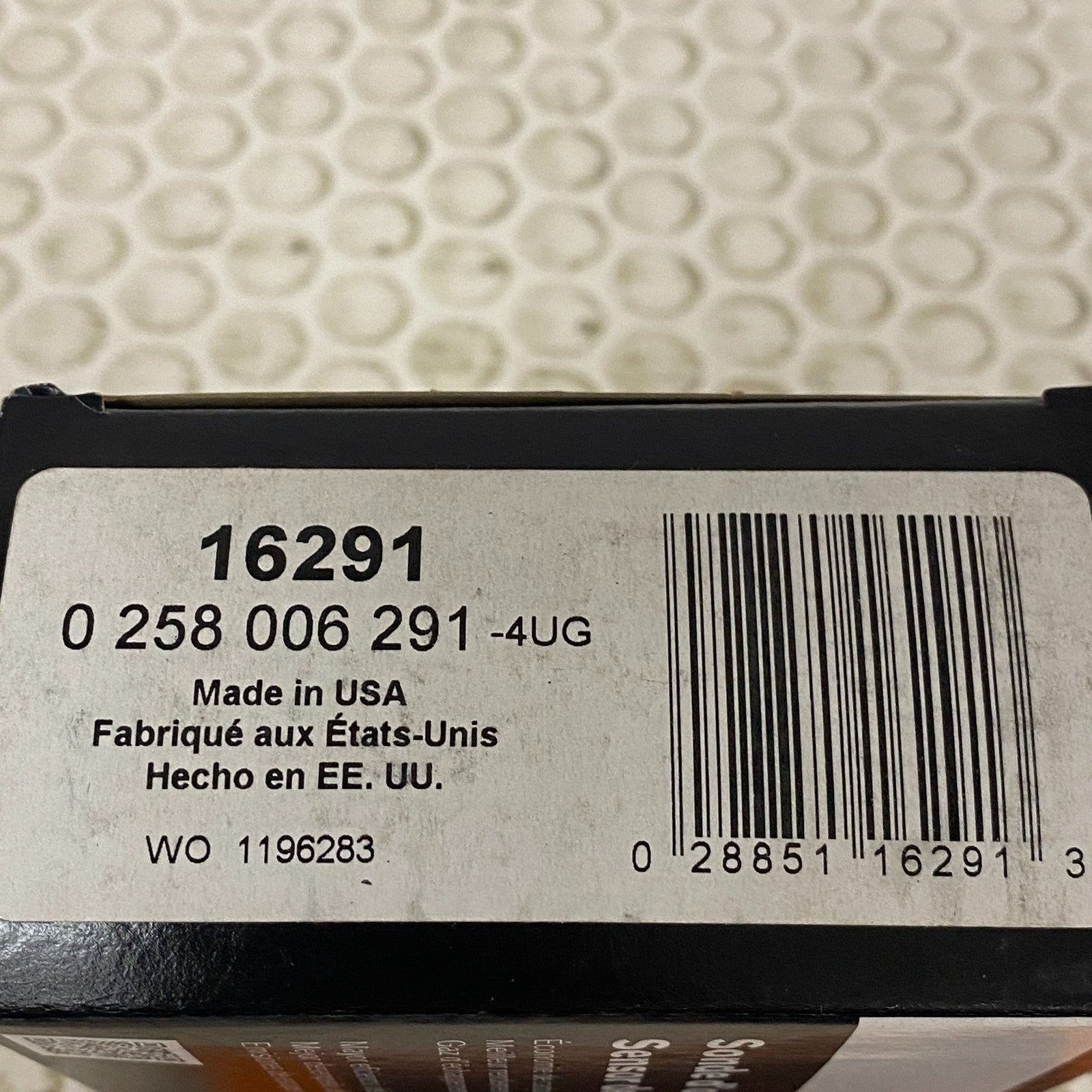 BOSCH OEM Heated Oxygen Sensor 18 mm Thread 4 Wire Male Connector 16291