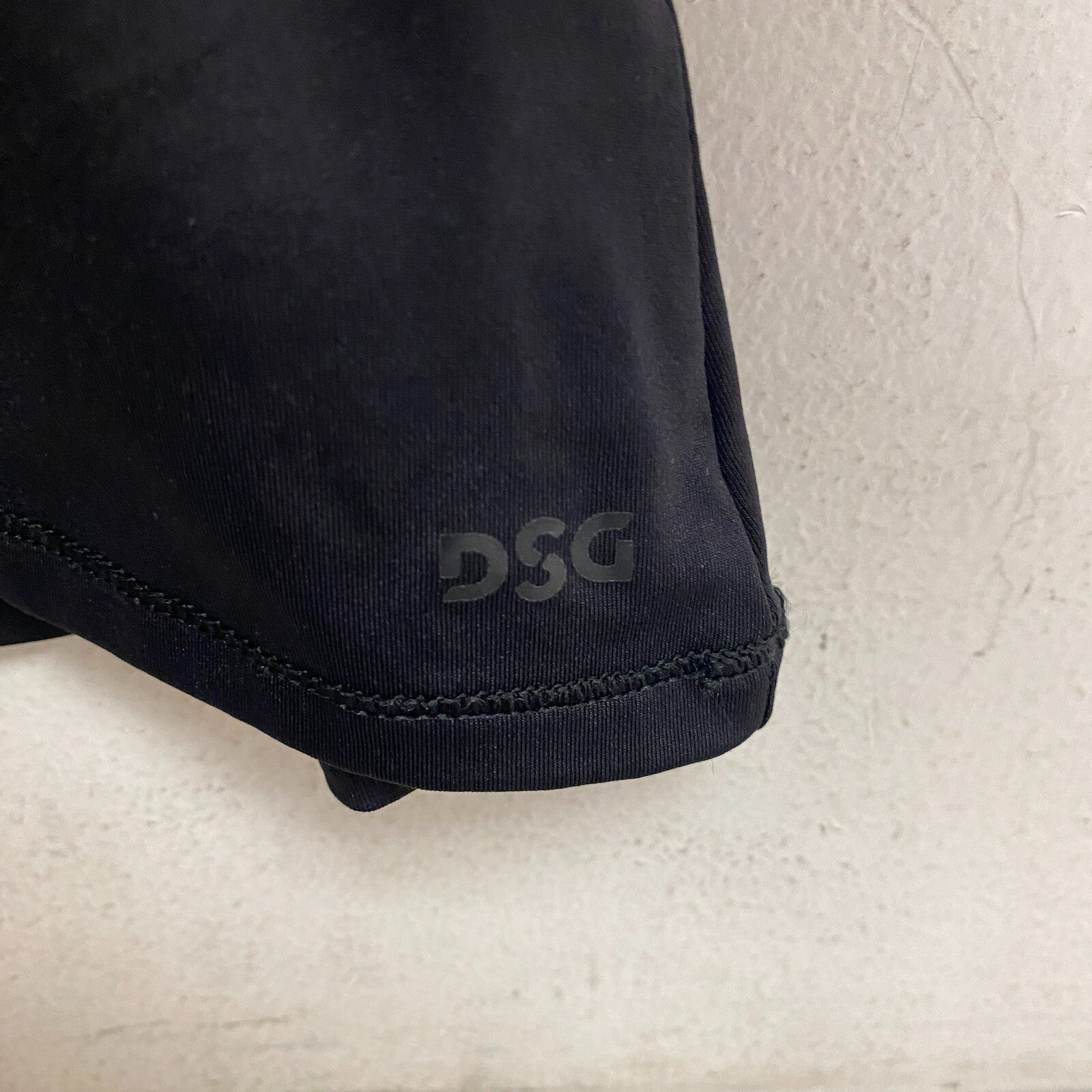 DSG Womans Compression Tank Sleeveless Pure Black Solid Relaxed DAW20506WP