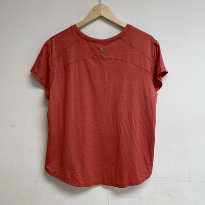 Calia Womenâs Performance Tee Rose Short Sleeve Athletic Training Top WAX11214