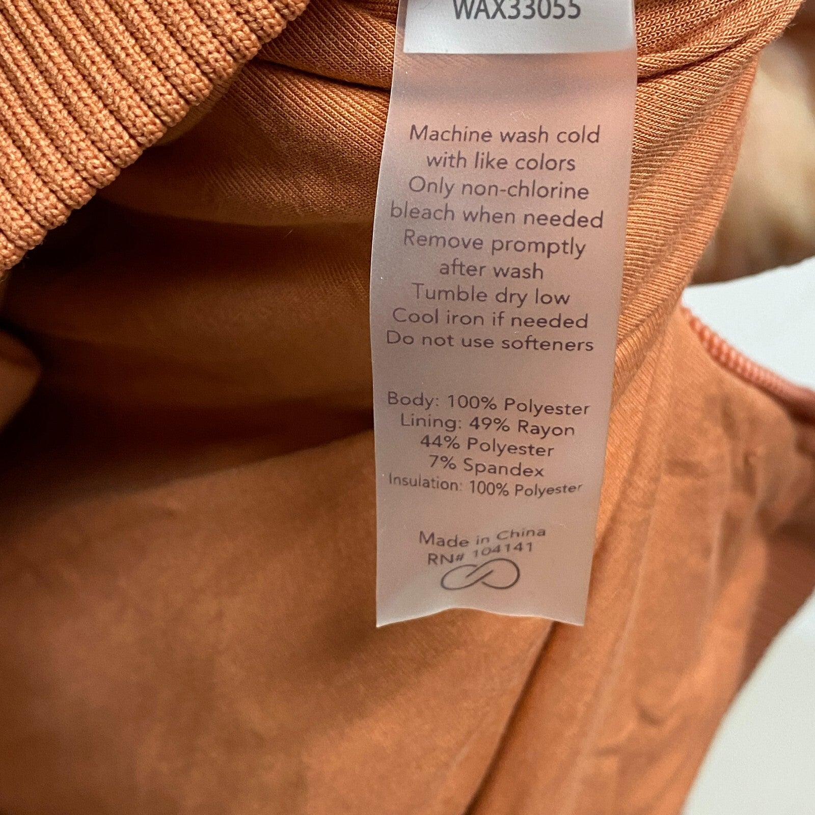 Calia Women's Quilted 1/2 Zip Pullover Apricot Aura WAX33055