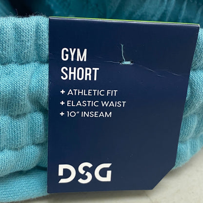DSG Men's 10"Everyday French Terry Gym Short Athletic Fit Digital Green DAM12400