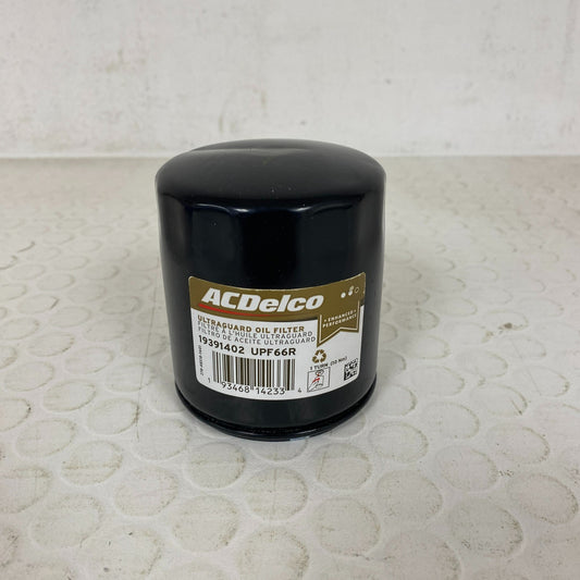 ACDelco UPF66R Ultraguard Spin-On Engine Oil Filter High Efficiency White