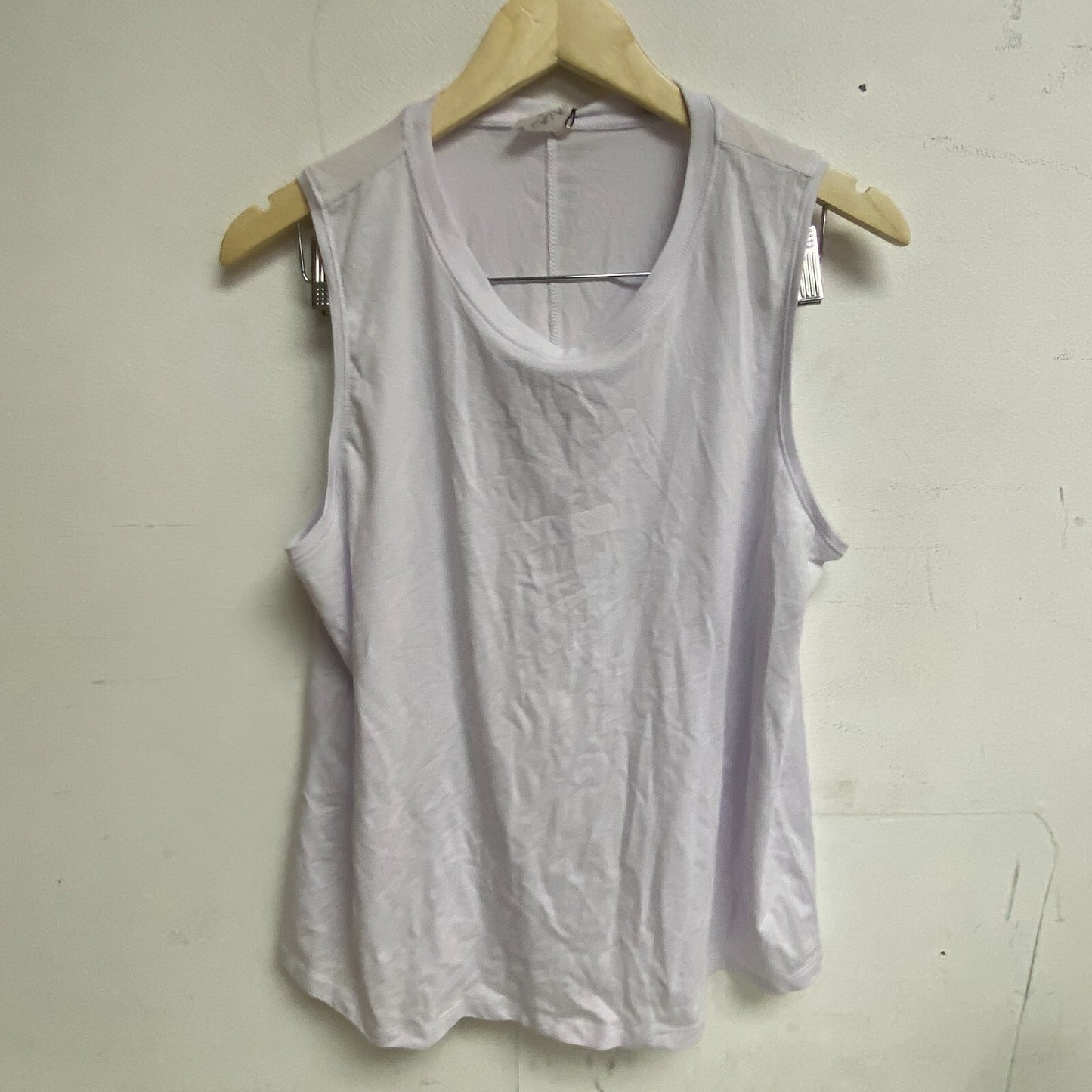Calia Women's Everyday Relaxed Fit Scoop Shirttail Tank Lilac Mist WAX11281 New!