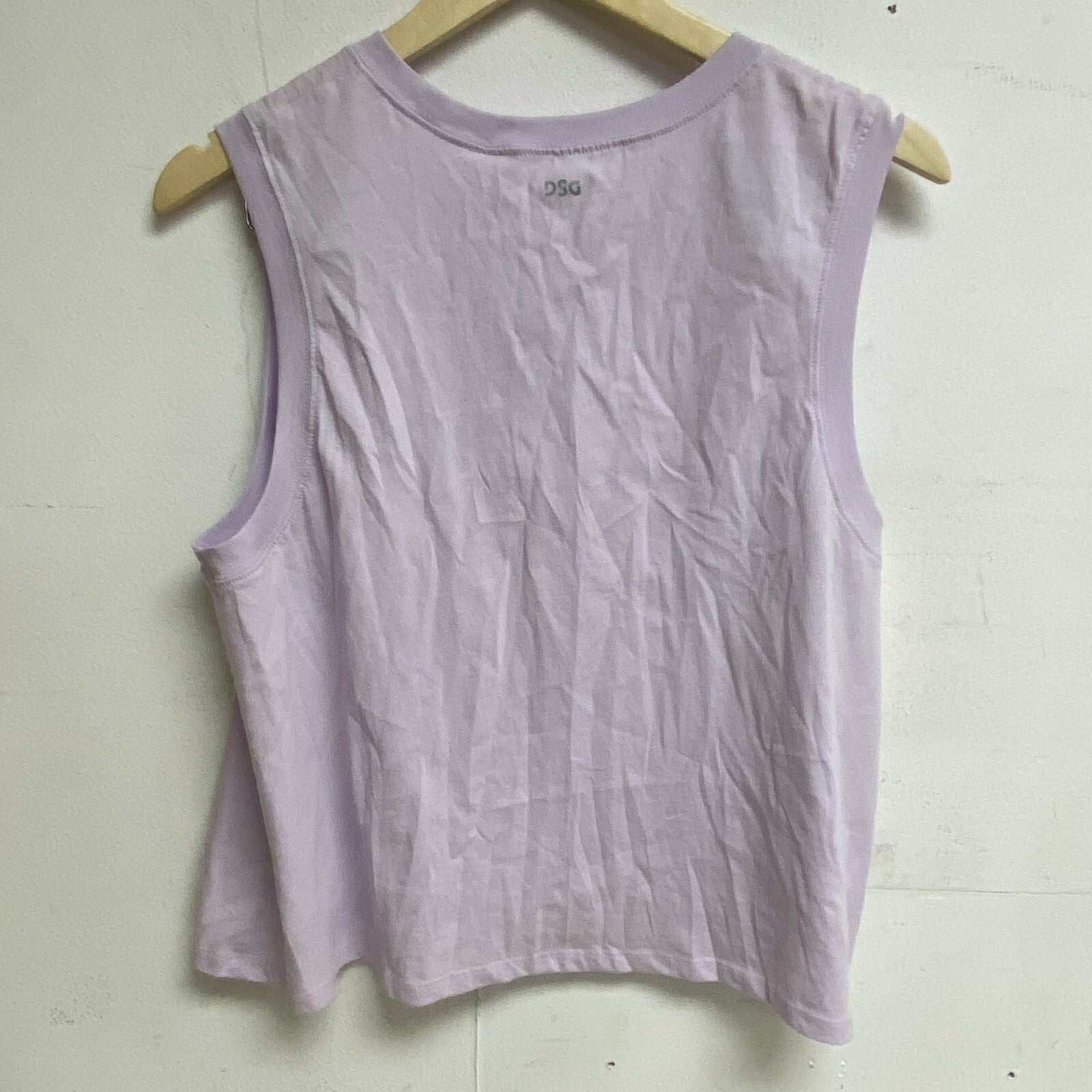 DSG Women's Everyday  Cotton Muscle Relaxed Fit Tank Blooming Lilac DAW13100