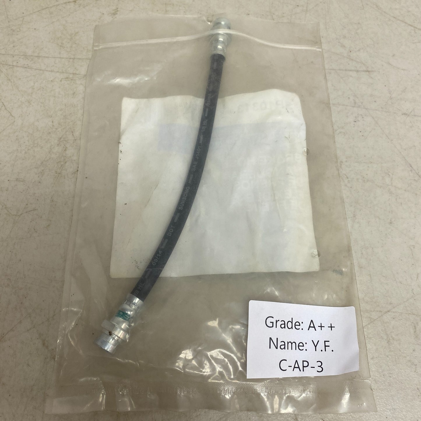 CARQUEST Brake Hydraulic Hose Black EPDM Rubber Model SP10313