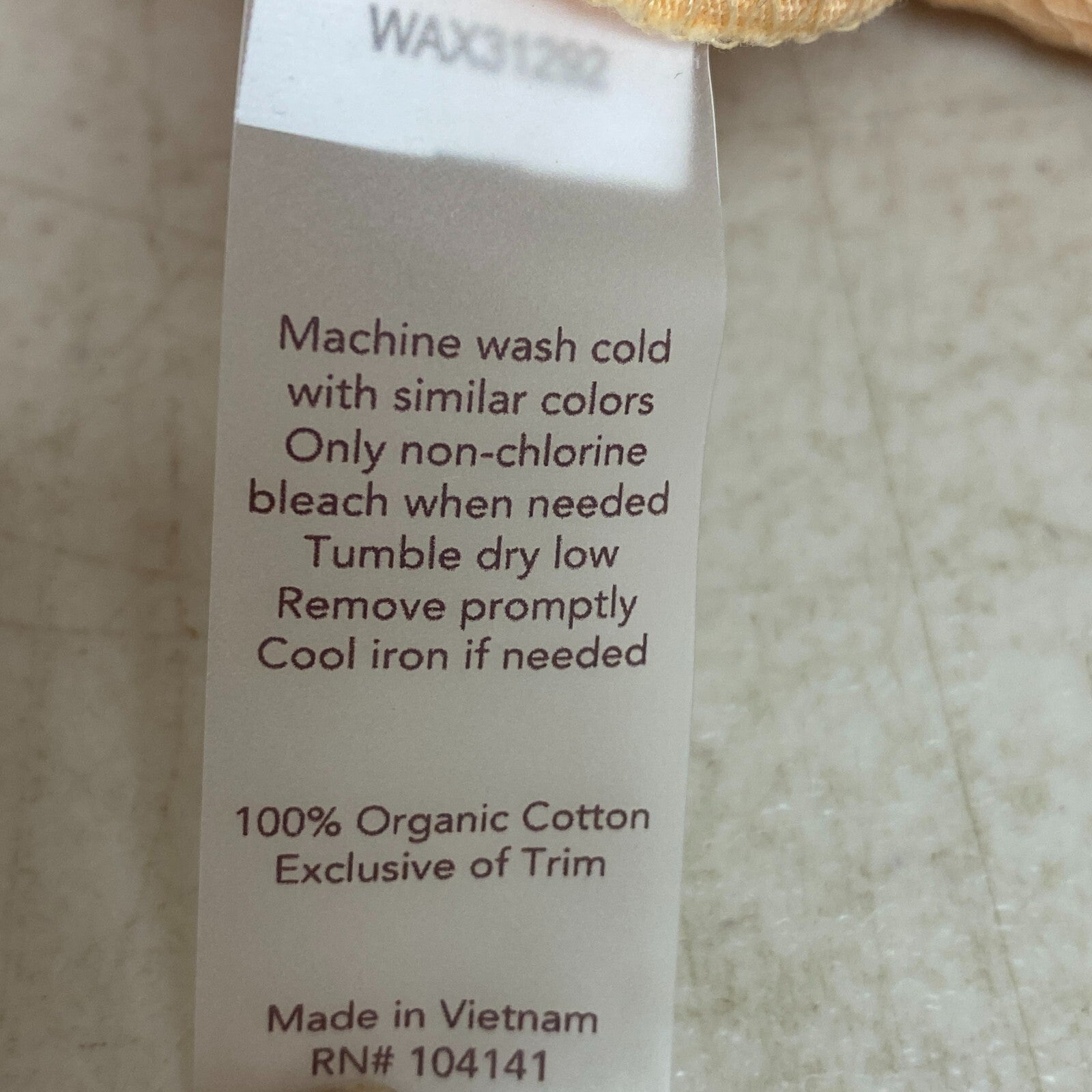 Calia Oversized Everyday Short Sleeve Tee Sunrise Orange Solid Trendy WAX31292