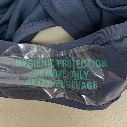 Calia CALIA Women's Mid Rise Ruched Swim Bottoms Ardosia Slate Solid WSA20402