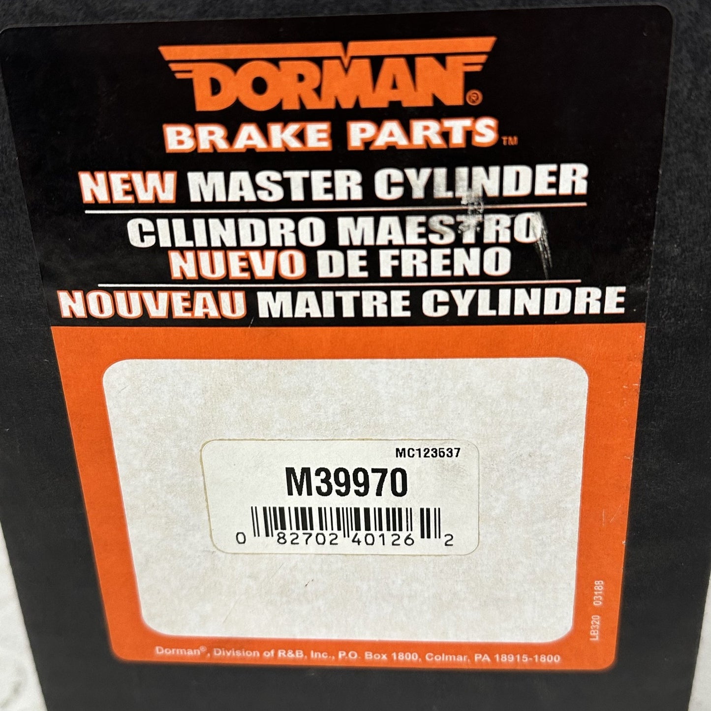 Dorman M39970 Brake Master Cylinder for Ford F150 F250 Expedition 1997-2003