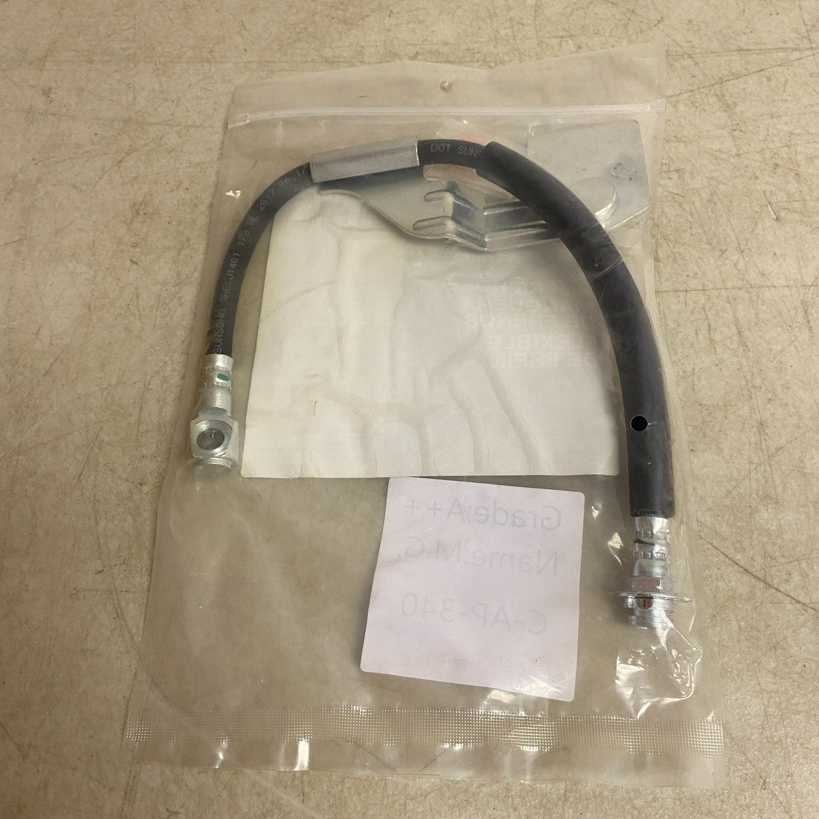 Carquest Brake Hose Assembly Front Left for 1990–1992 Cadillac Allante BHA38640