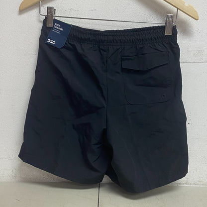 DSG Boy's Woven Volley Short Pure Black Training Athletic Fit Solid DAB12113