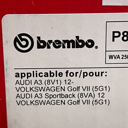 Brembo P85125N Premium Ceramic Rear Brake Pads OE 5Q0698451N Audi VW