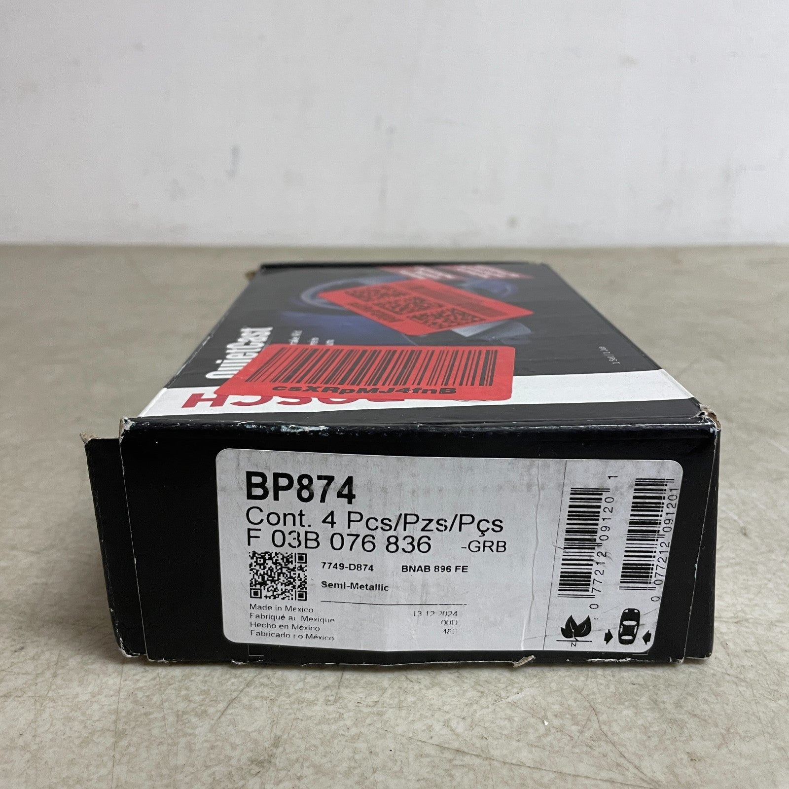 Bosch BP874 QuietCast Semi Metallic Rear Brake Pads Fits Mercedes ML430 ML55 ML