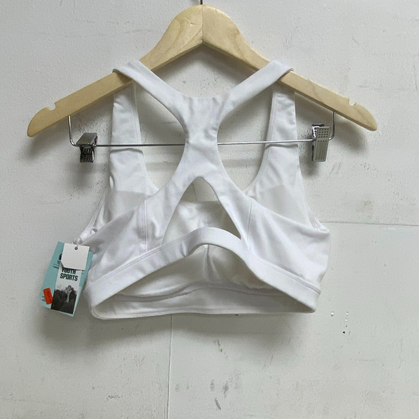 DSG Womens Aspire Bra Pure White Solid Racerback Stylish Trendy DAW12702