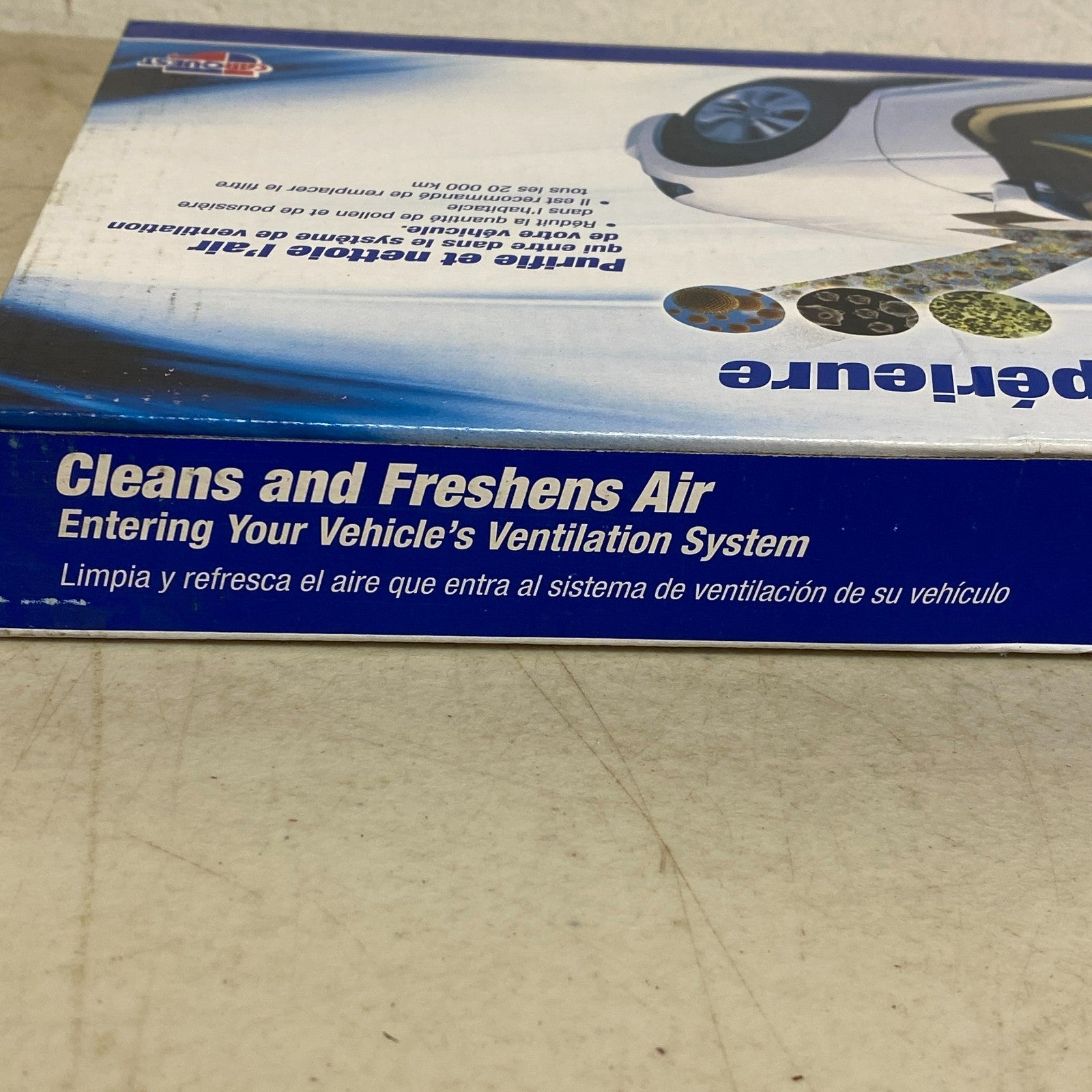 CARQUEST  11.29″×6.85″ Premium Cabin Air Filter Electrostatic White Panel 89906