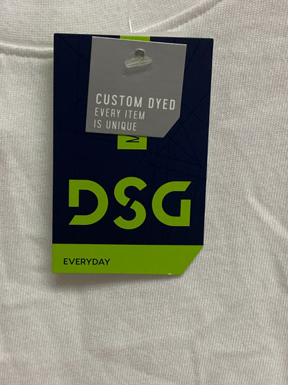 DSG Men's Heavyweight Jersey Muscle Tank Pure White BOSSM23106W BRAND NEW