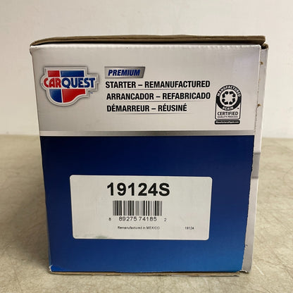 Carquest Premium Reman Starter 19124S Fits Hyundai/Kia