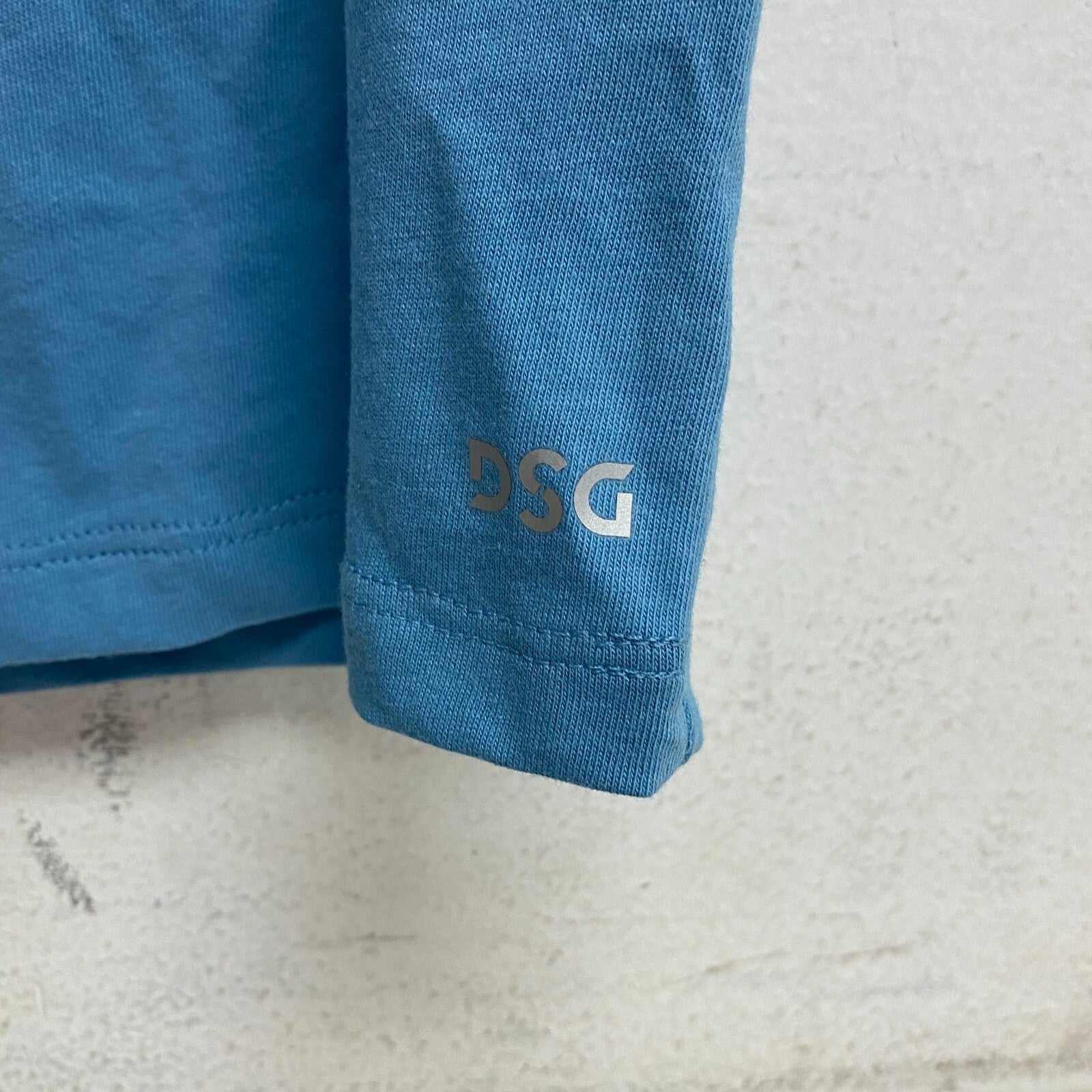 DSG Boys' Solid Cotton Graphic Tee Sunny Blue DAB21108 BRAND NEW