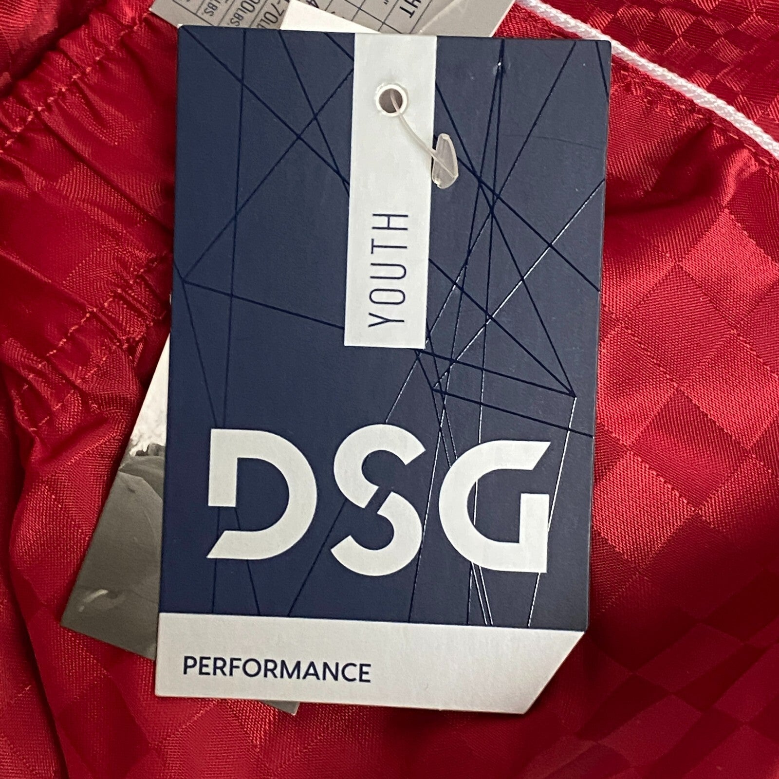 DSG Boys' Woven Soccer Shorts Team Red Performance Fashion Trendy DAB12800