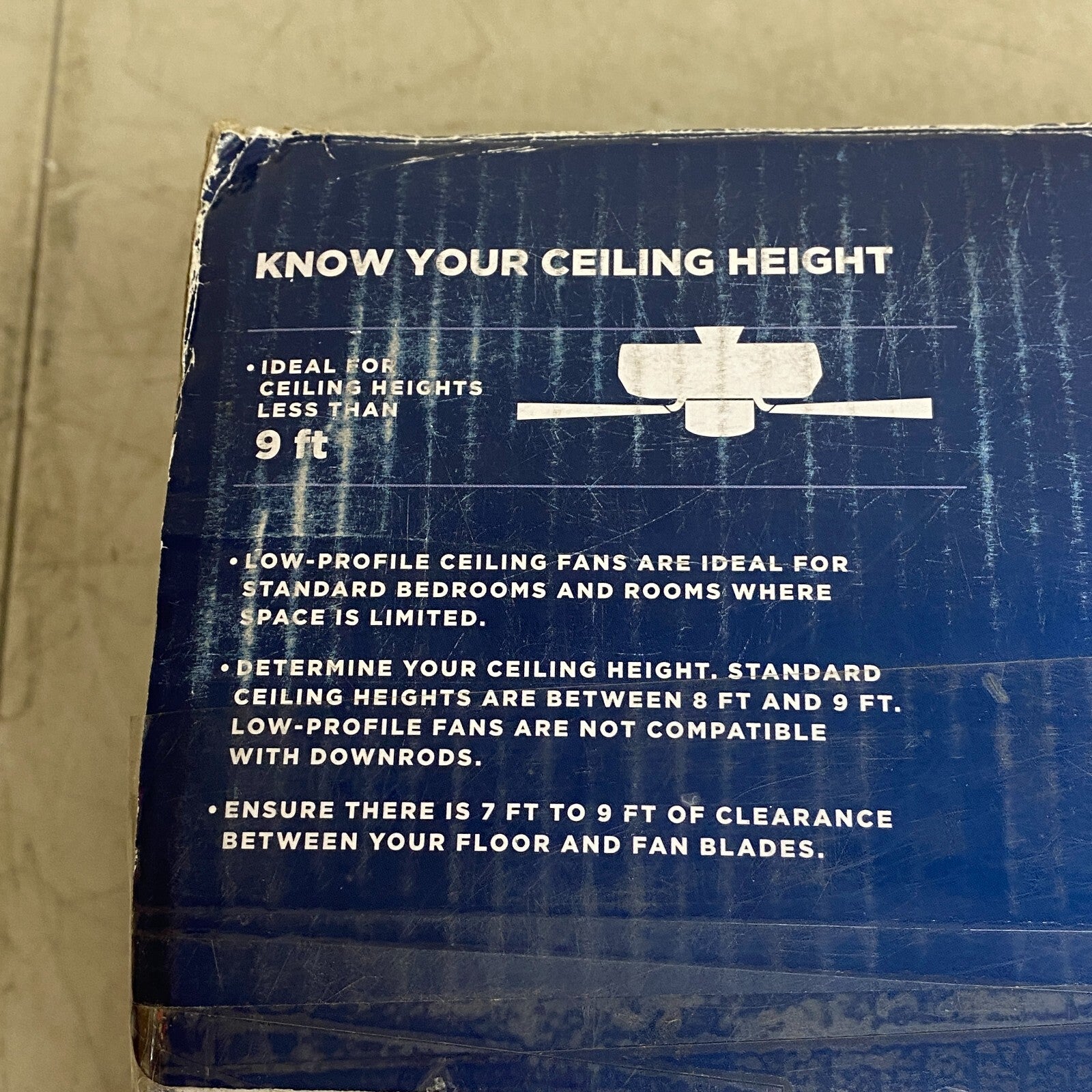 Harbor Breeze Mazon Brushed Nickel Finish Ceiling Fan 44 inch Model # 0807421