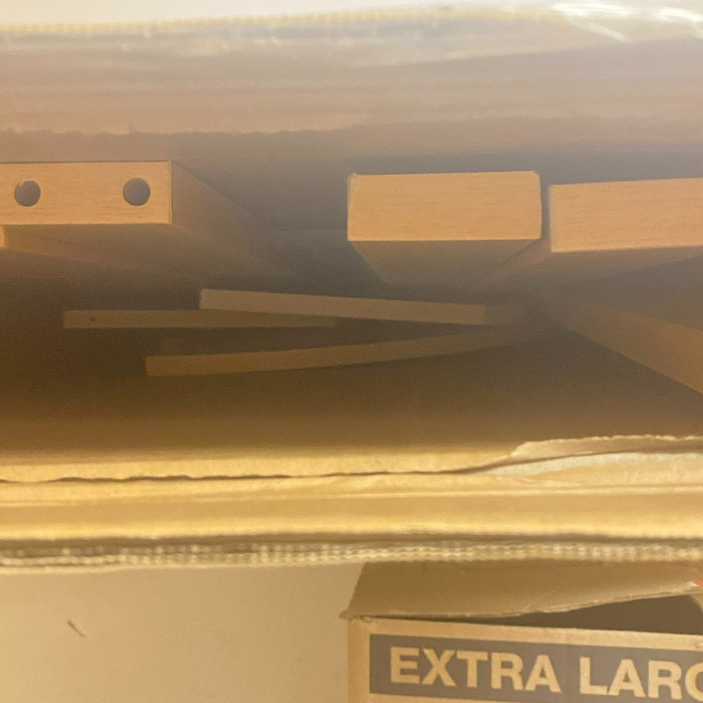 Cargopro Corner Shelf 14.96inx14.96inx72.45in - Oak Eiche BS6006