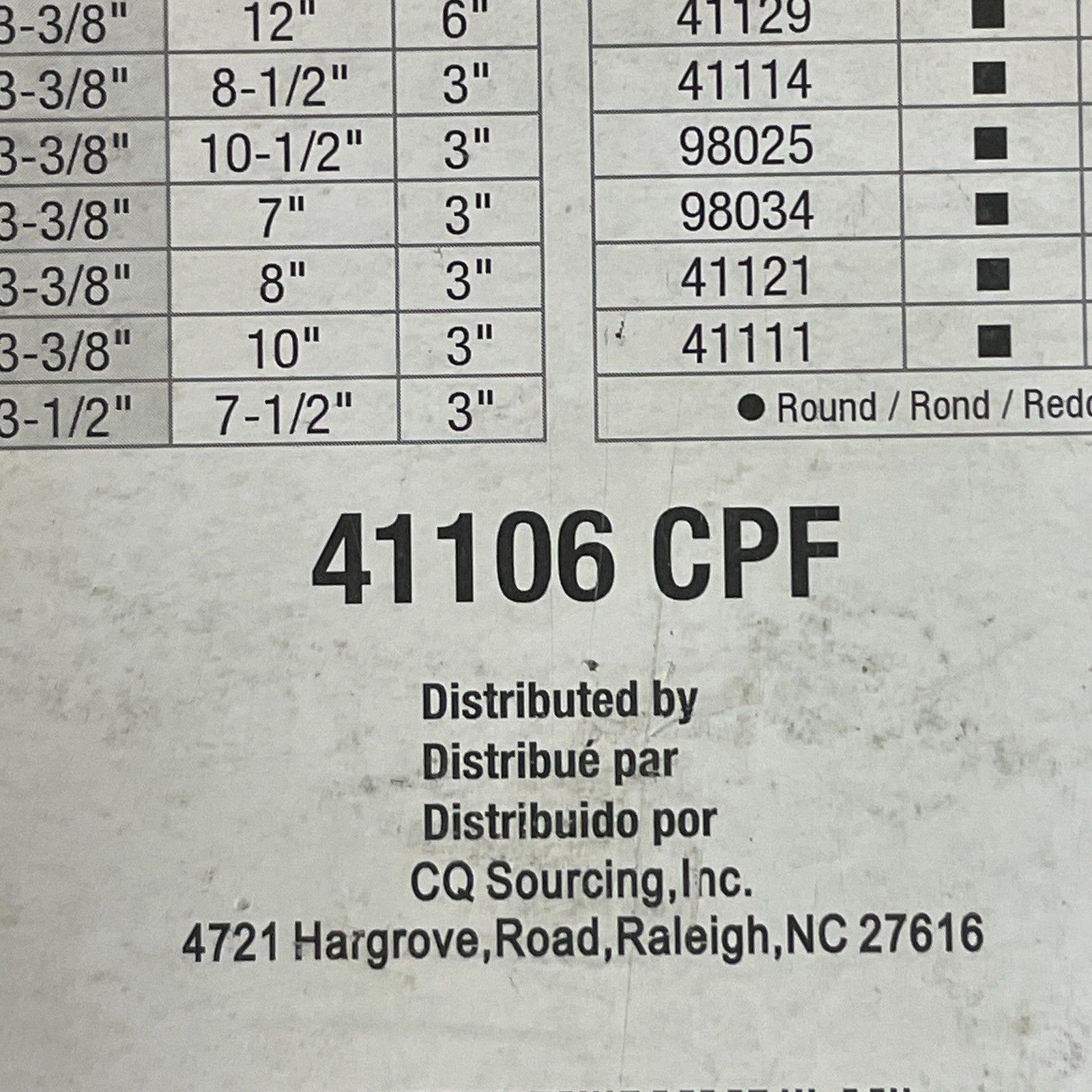 Carquest U-Bolt Kit 41106 Round Threaded Suspension Clamp