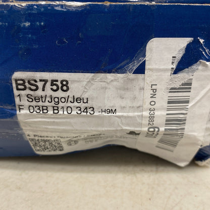 BOSCH BS758 Blue Parking Brake Shoe Set for Subaru Baja, Legacy, Outback
