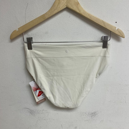 Calia Women's Swim Shirred V Front Mid Rise Bottom Cloud Cover WSA23415 New!