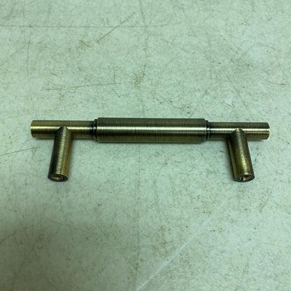 Signature Hardware 3-3/4" Colmar Solid Brass Cabinet Pull - Antique Brass