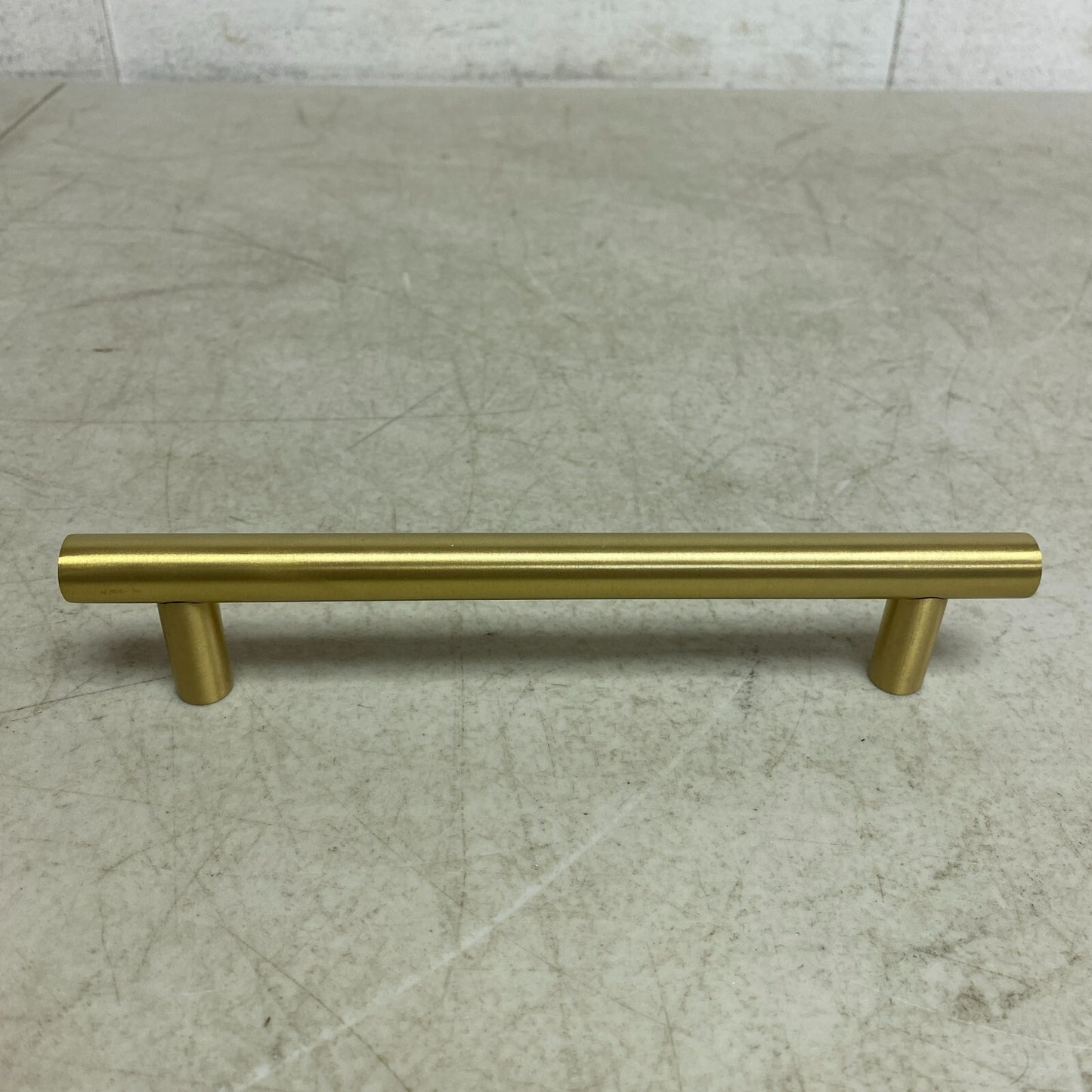 Signature Hardware 6" Avignon Solid Brass Cabinet Pull Satin Brass EH1082.6.SBS