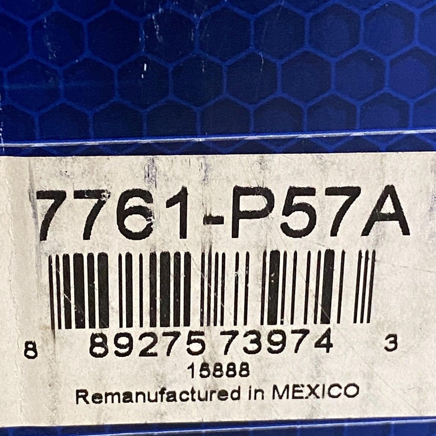 Carquest Premium 130 Amp Reman Alternator 7761‑P57A Ford Trucks & Vans