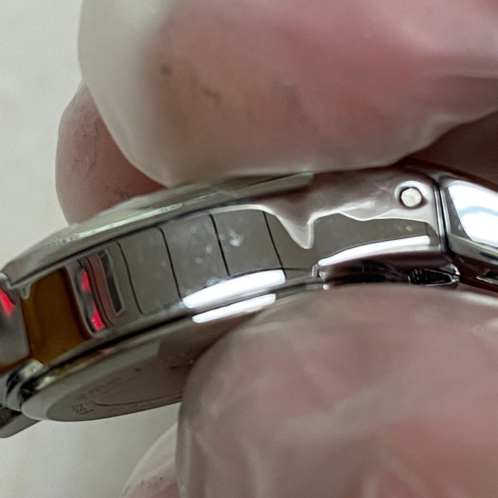 armitron womens watch 1Jewel Runs New Battery Swiss parts #75/3313ttg