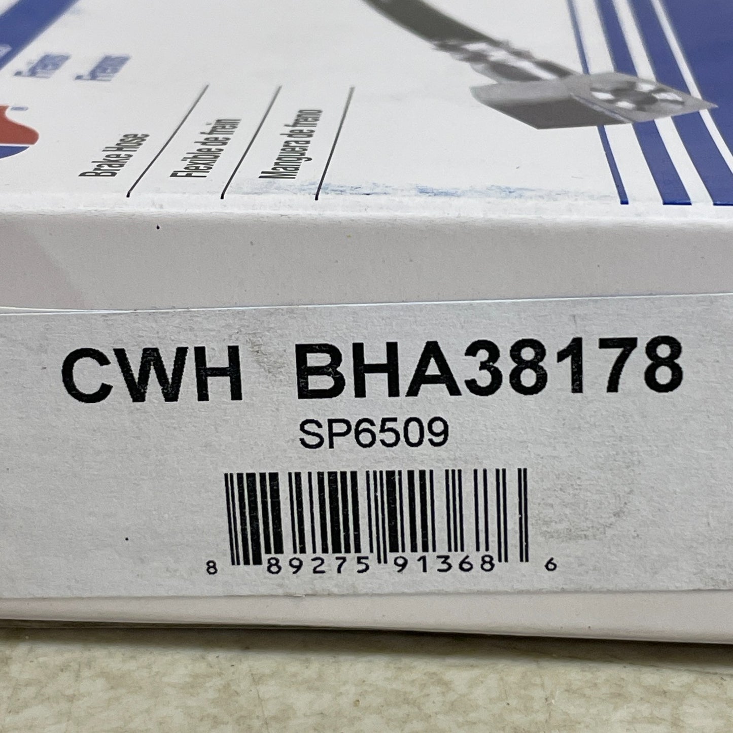 Carquest Brake Hydraulic Hose Assembly BHA38178 w/ Copper Washers DOT Compliant